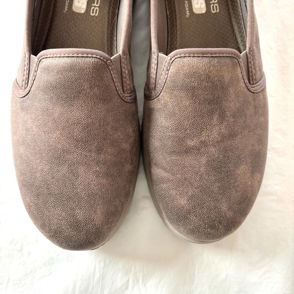 Skechers Slip-Ins On-the-GO Flex - Captivating Brown Suede Like SZ 9.5 Worn 1X - Picture 6 of 13